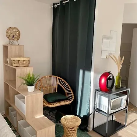 The Jungle Studio, Loggia & Parking Dans アパート *